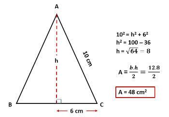 Rea Do Tri Ngulo Como Calcular Toda Mat Ria