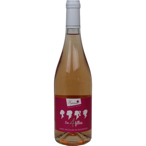 Saint Nicolas de Bourgueil Rosé Les 4 filles Domaine Mabileau R