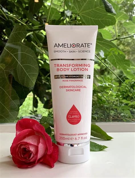 Ameliorate Rose Body Lotion British Beauty Blogger