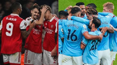 Hitung Hitung Peluang Arsenal Dan Man City Juara Liga Inggris Hasilnya