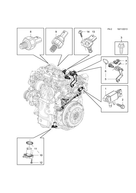 Opel Meriva B Powertrain Sensors And Engine Control Module Contd