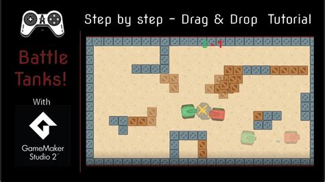 Game Maker Studio 2 Drag And Drop Beginner Tutorial Battle Tanks