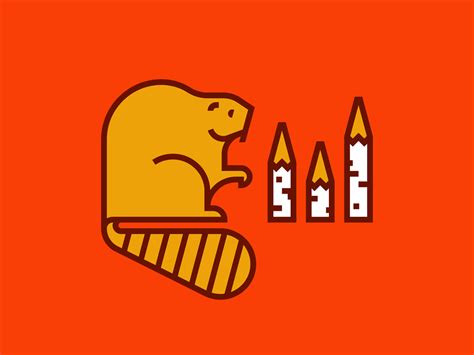 Busy Beaver by Aaron Grable on Dribbble