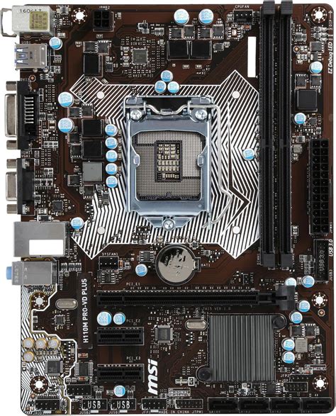 Msi H M Pro Vd Plus Lga Micro Atx Motherboard Intel Newegg