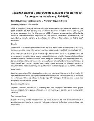 Gu A De Historia Mundial Contemporanea Universidad Aut Noma De