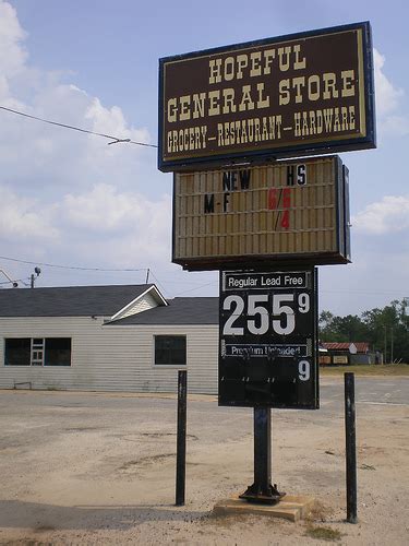 Vanishing South Georgia Mitchell County Ga Hopeful Grocery Restaurant