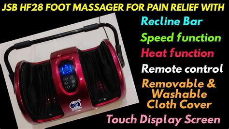 Jsb Hf Foot Massager Unboxing And Review Best Foot Massager Machine