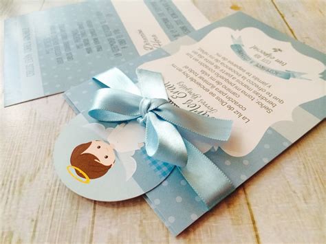 Invitaciones De Angelitos Para Bautizo