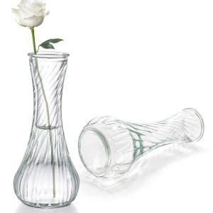 Amazon Noamus 16 Pack Glass Bud Vase Clear Small Flower Vases In