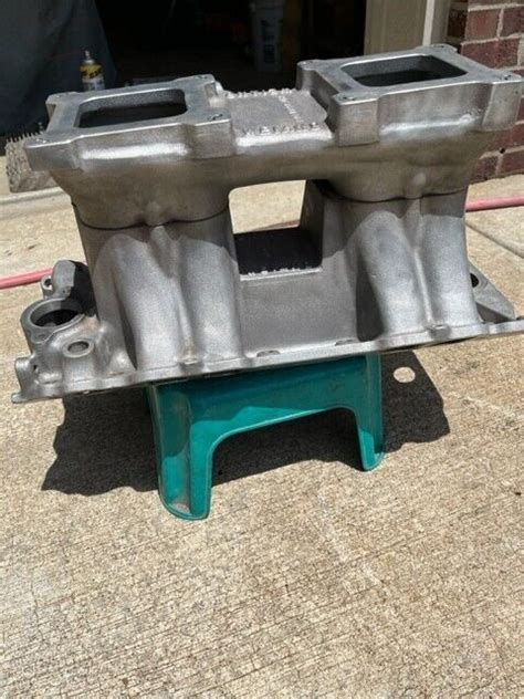 Weiand Hi Ram Tunnel Ram Intake Manifold Big Block Chevy Hot Rod Muscle