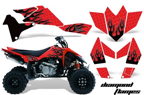 Dekorekit Grafik Kit Dekor Diamond Flame Suzuki Ltr Quad Atv