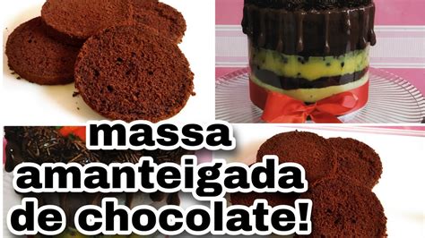 Bolo De Chocolate A Melhor Massa Amanteigada De Chocolate YouTube