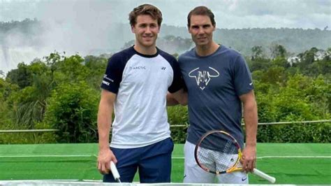 Casper Ruud Along With Rafael Nadal In Argentina Images Casper Ruud S