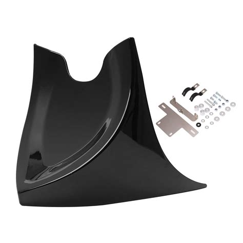 Hiyoyo Glossy Black Lower Front Chin Spoiler Fairing Cover Air Dam