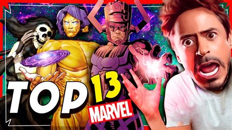 Las 13 Entidades MÁS PODEROSAS de TODO MARVEL YouTube