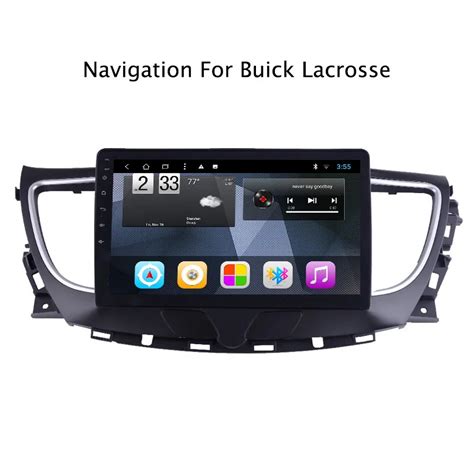 NaviTopia Octa Core Android 8 1 Car DVD GPS For Buick LaCrosse Radio