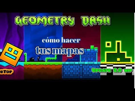 Como Crear Sus Mapas En Geometri Dash YouTube