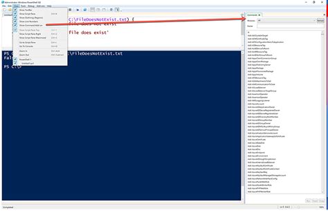 Powershell Ise