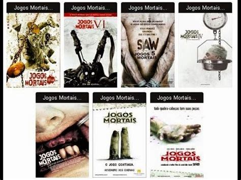 Coleção Jogos Mortais em Box 8 Filmes Dublado e Legendado Filme e