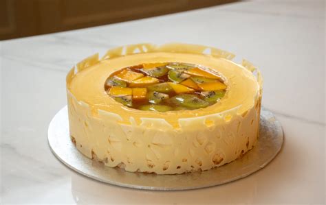 Passionfruit Entremet Interactive Cooking Classes Anatta Culinary