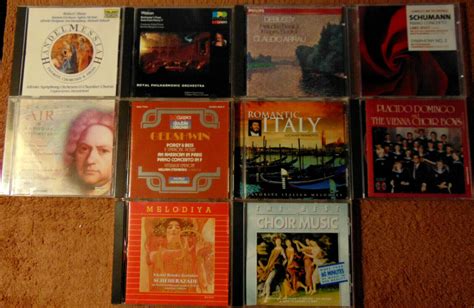 Lot Of 10 Assorted Classical Cds Rimsky Korsakov Gershwin Bach