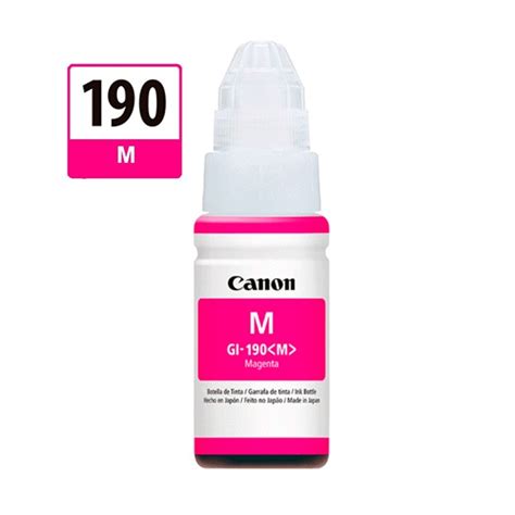 Botella Tinta Canon Magenta Original Pigmentado G