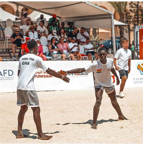 Teqball Wins Ghana S First African Beach Games Medal