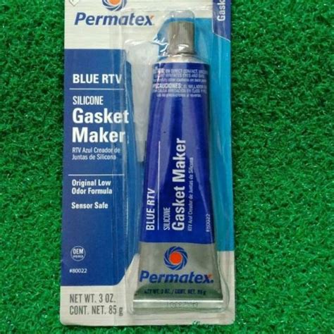 Jual LEM RTV PERMATEX BLUE RTV 6BR BLUE SILICONE GASKET SET MAKER