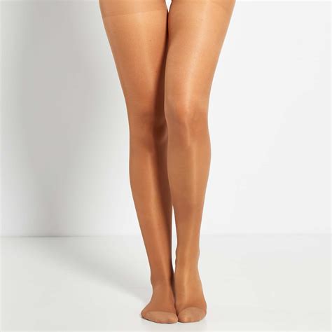 Collants Perfect Contention 25D DIM Lingerie Du S Au XXL Beige