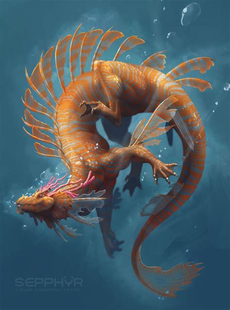 Water Dragon Art