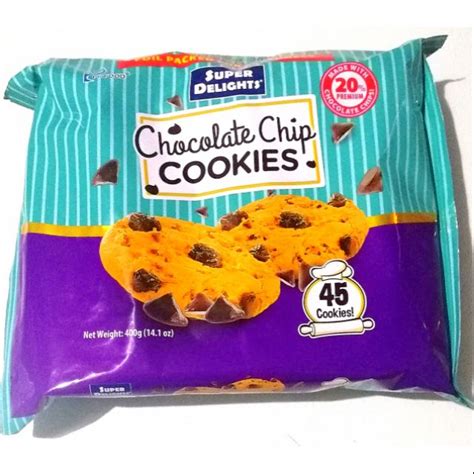 Super Delights Chocolate Chip Cookies 400 G Pinoyshopaholic