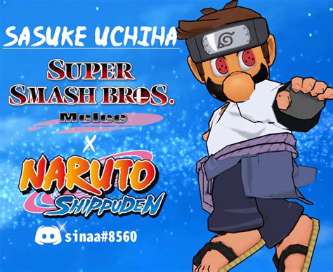 Sasuke Uchiha (Animelee) | Dr. Mario – SSBM Textures