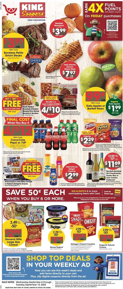 King Soopers Weekly Ad Sep Weeklyads