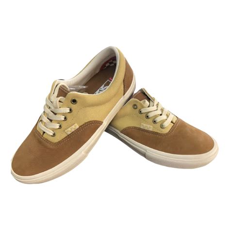 Tênis Vans Skate Era Pro Nubuck Canvas Brown Skate Dos Sonhos O