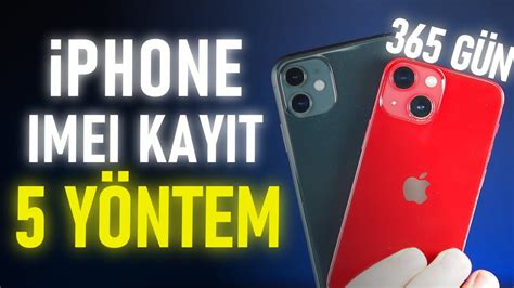 Yurtdışı iPhone İMEİ KAYIT İÇİN 5 YÖNTEM YouTube