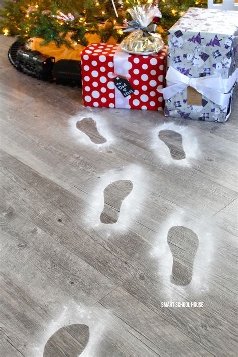 Santa Footprints Smart School House