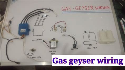 Gas Geyser Ignition Circuit Diagram