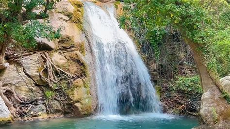 Relax And Calm The Nervous System To The Sounds Of A Waterfall Natural