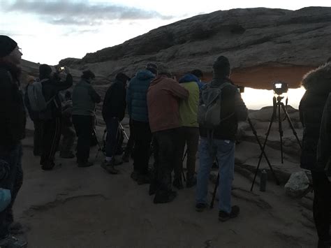 Photographing Mesa Arch at Sunrise in Canyonlands National Park