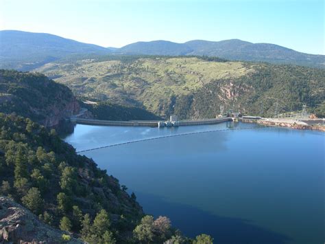 Flaming Gorge Dam And Reservoir Us Hwy 191 Near Dutch John  Flickr