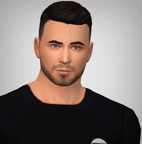 Downloads Down Here↯ Sims 4 Hair Male Sims Hair Mens Facial Hair Styles