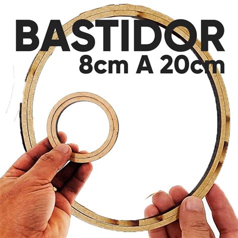 Bastidor De Madeira Mdf De Cm A Cm Para Bordado Macram E