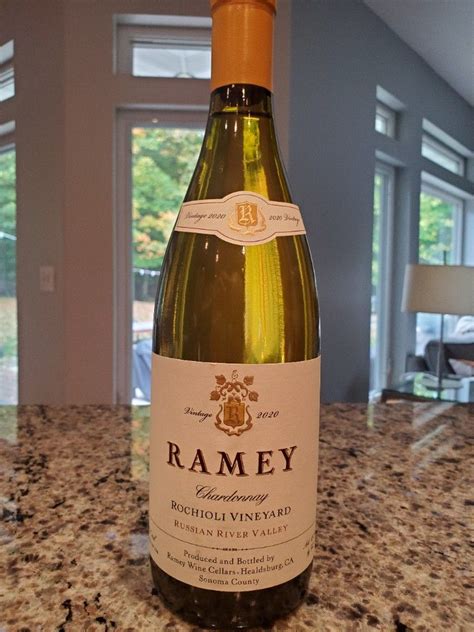 2020 Ramey Chardonnay Rochioli Vineyard USA California Sonoma County