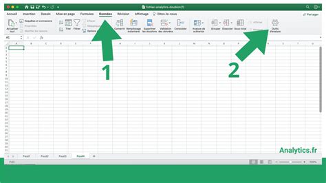 Lutilitaire D Analyse De Donn Es D Excel Analytics Fr