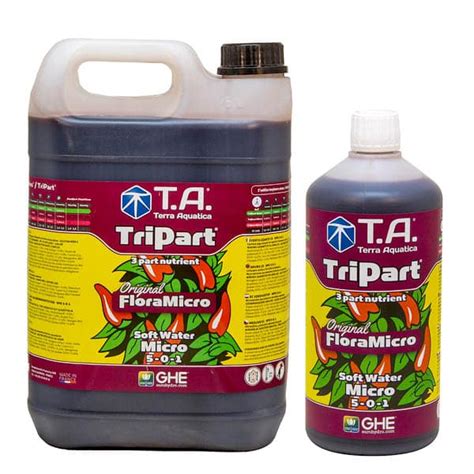 Tripart Micro Soft Water By Ta Terra Aquatica Or Liter