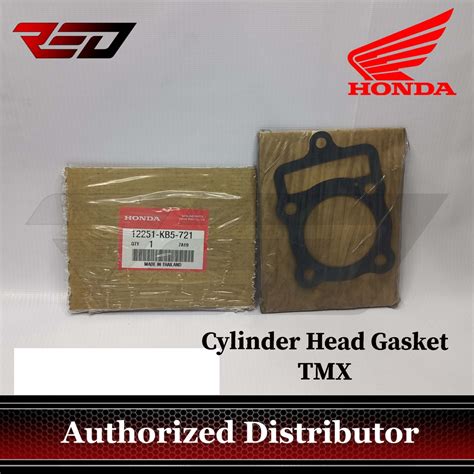 Original Cylinder Head Gasket Tmx Genuine Honda Parts Shopee Philippines