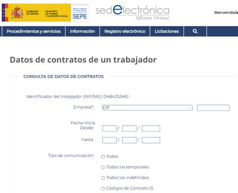 Así puedes consultar tu contrato laboral en el SEPE