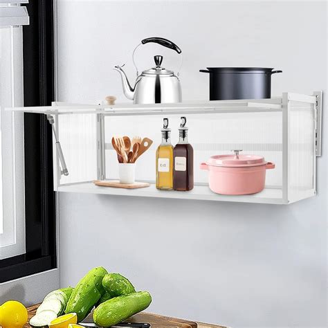 Amazon Dodoam Wall Mount Cabinet Balcony Cabinet Kitchen Living