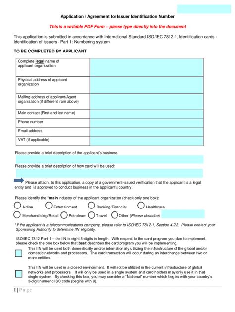 Canada Application Identification Number Complete With Ease AirSlate