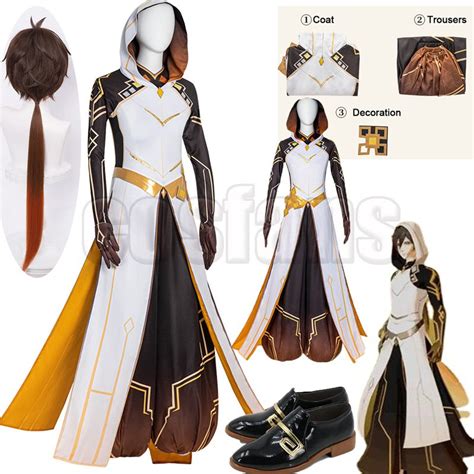 Zhongli Genshin Impact Outfit Cosplay Outfits Cosplay Costumes Outfits